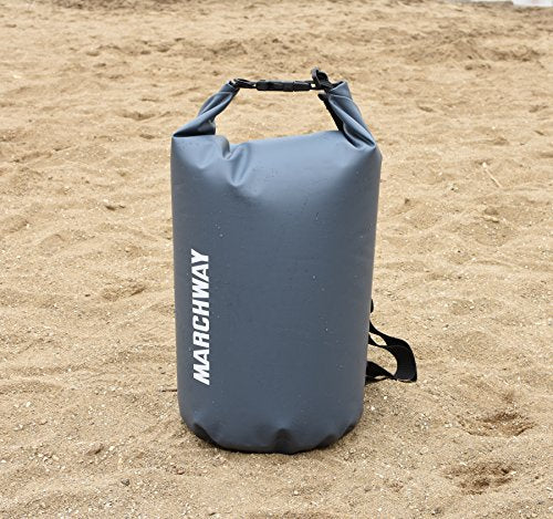 Waterproof Duffel Dry Bag Backpack 5L/10L/20L/30L/40L, Roll Top Pack Sack Keeps Gear Dry