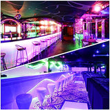 LED Strip Lights 32.8FT/10M, SMD5050 RGB Strip Lights, 300 LEDs, IP65 Waterproof Color Changing Rope Lights with 44 Keys IR Remote Controller for Boat Decoration