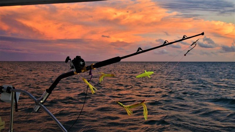 Travel Trolling Gear Package - Mahi Mahi, Wahoo, Dorado, Barracuda, Tuna, Marlin