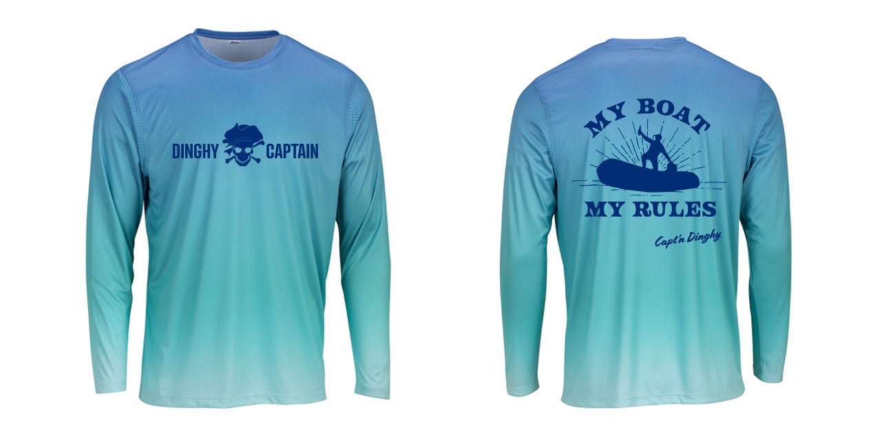 “My Boat My Rules” Dinghy Captain - Long Sleeve Moisture Wicking